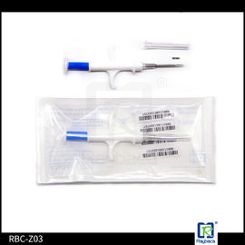 RFID Implanted Microchip Syringe Tags Bioglass Metarial 1.25*7mm Size