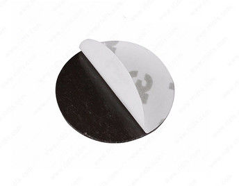 Durable PVC NFC Coin Custom RFID Tags Classic EV1 1K Anti Metal Tag With 3mm Sticker