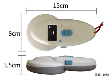 134.2Khz / 125Khz LF Handheld RFID Reader Pet Tag Reader With 1400 MhA Battery