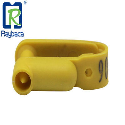Low Frequency 134.2KHz RFID Livestock Tags , Electronic ID Tags For Sheep Goat Lamb